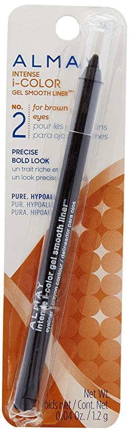 ALMAY Intense I-Color Eyeliner, Gel Smooth, (For Brown Eyes) Black 031 - ADDROS.COM